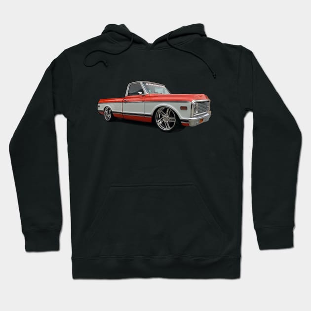 Chevrolet C-10 Two Tone Hoodie by R12 Designs